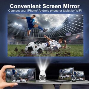 Alternative view of جهاز عرض فيديو محمول 4K بنظام Android TV مع WiFi 6 و Bluetooth 5.0