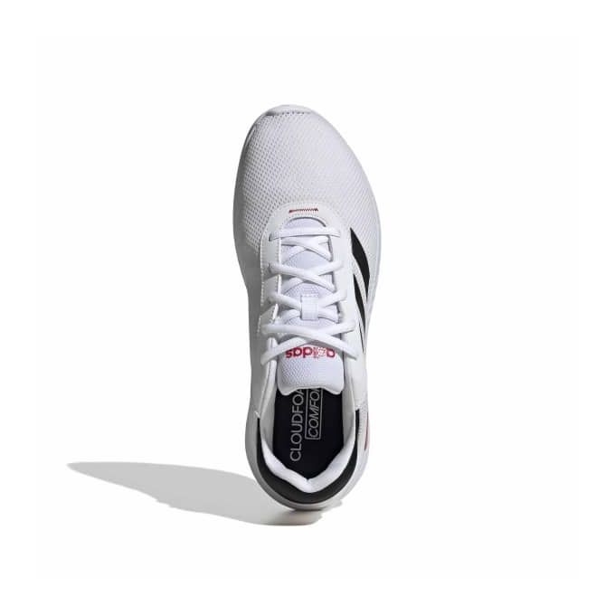 حذاء أديداس كلاودفوم كومفي رياضي أبيض - Adidas Cloudfoam Comfy IH6132 - الصورة 3